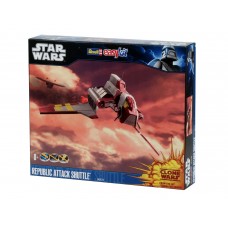 Revell 6672 Star Wars Clone Wars: Republic Attack Shuttle   